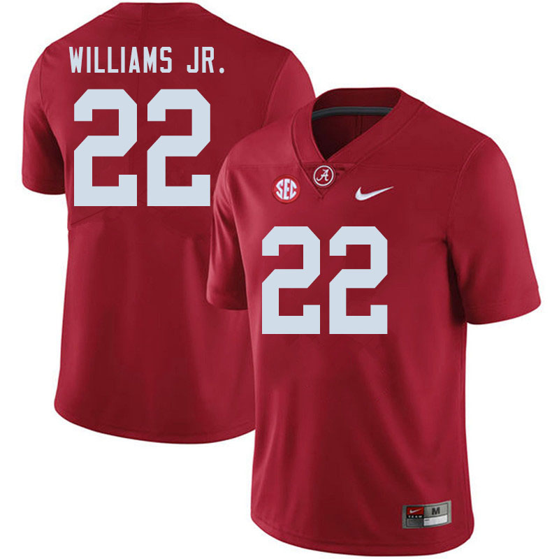 Men #22 Ronald Williams Jr. Alabama Crimson Tide College Football Jerseys Sale-Crimson